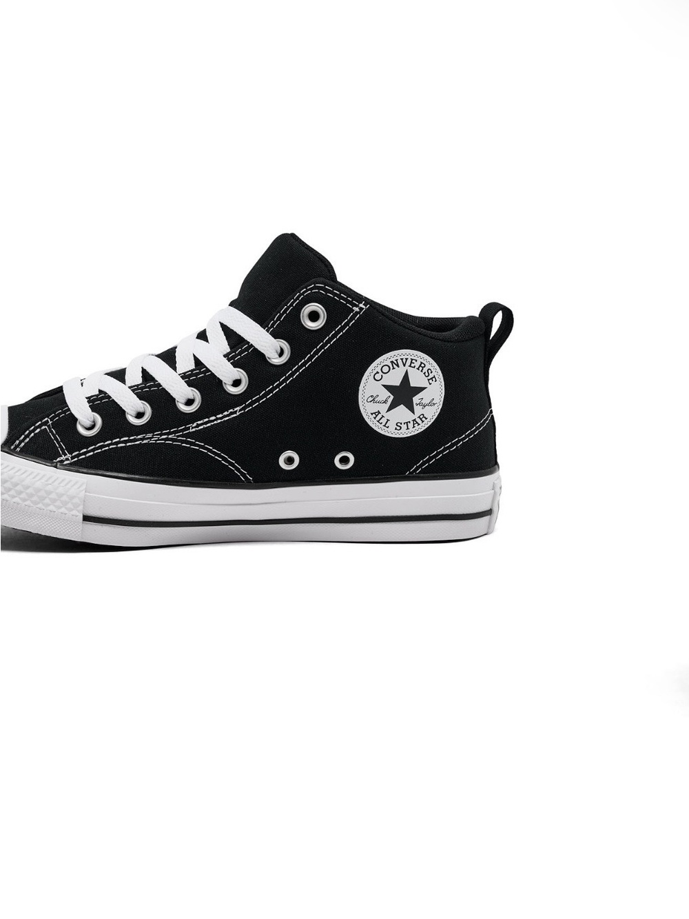 Converse bigs Kids Black and White High Top Sneakers size 5.5